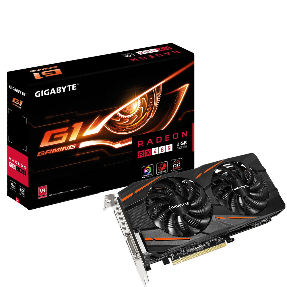 Gigabyte Radeon RX 480 G1 Gaming 4G